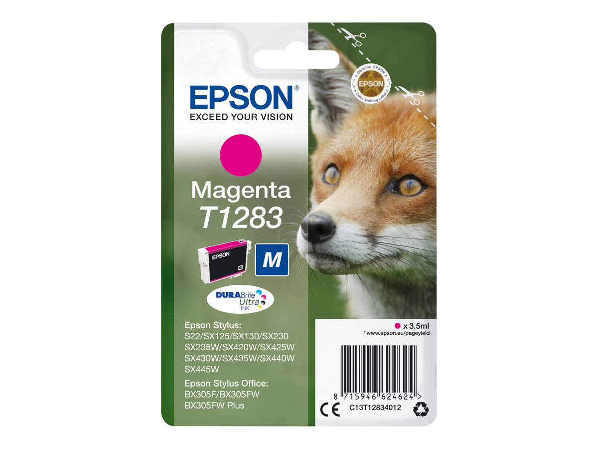 EPSON 1LB ink T128 magenta blister w/s