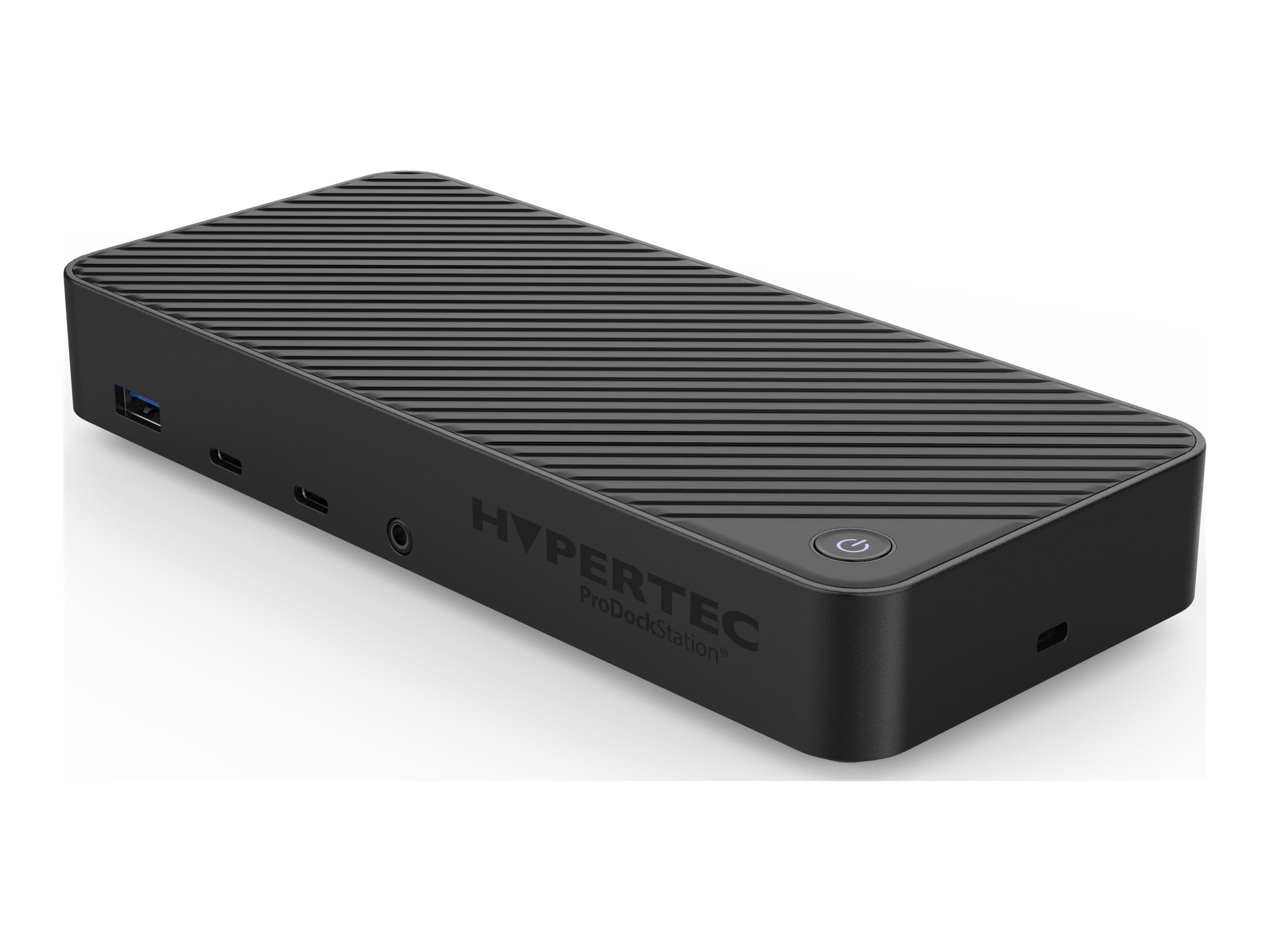 An image of Hypertec ProDockStation - docking station - USB-C - 2 x DP, 3 x HDMI - 1GbE