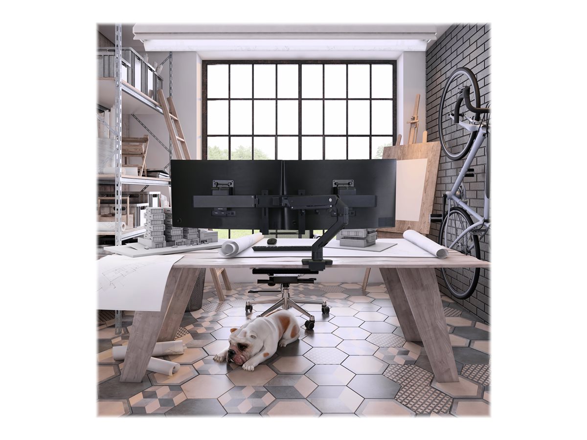 Ergotron HX montážní sada - pro 2 monitory - matná čerň – foto 5