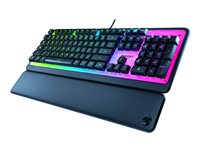 ROCCAT Magma Tastatur Membran RGB/16,8 millioner farver Kabling Nordisk