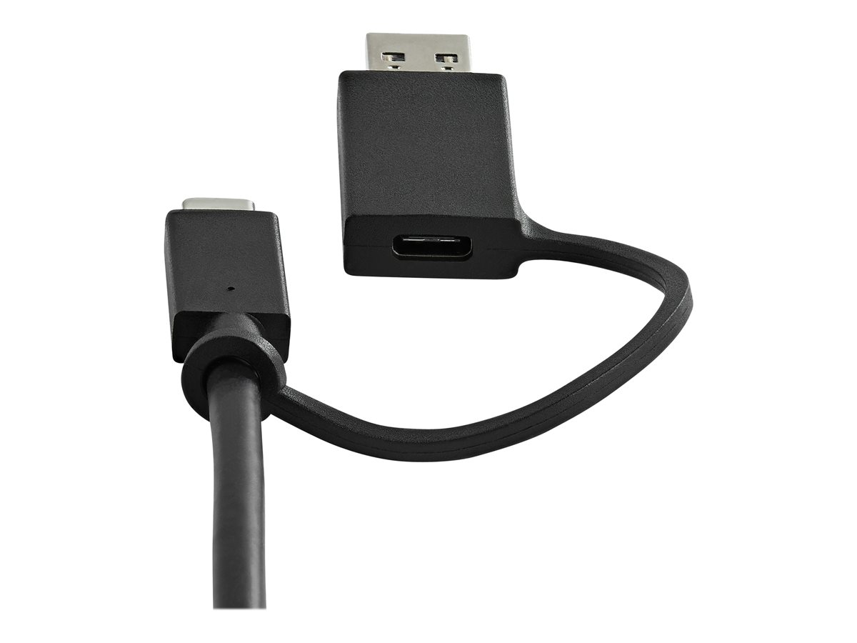 StarTech.com USB-C & USB-A Dock, Hybrid Universal Laptop Docking Station with 100W Power Delivery, Dual Monitor 4K 60Hz HDMI & DisplayPort, 4x USB 3.1 Gen 1 Hub, Gigabit Ethernet (GbE) - Hybrid USB Type-C Dock (DK30C2DPEPUE) - dokovací stanice - USB-C - 2 x HDMI, 2 x DP - 1GbE – foto 14