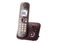 Panasonic KX-TG6821 Trådløs telefon Ingen nummervisning Brun