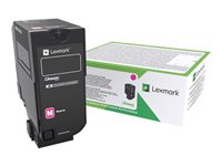 Lexmark - High Yield - magenta - original - toner cartridge - LCCP, LRP, Lexmark Corporate