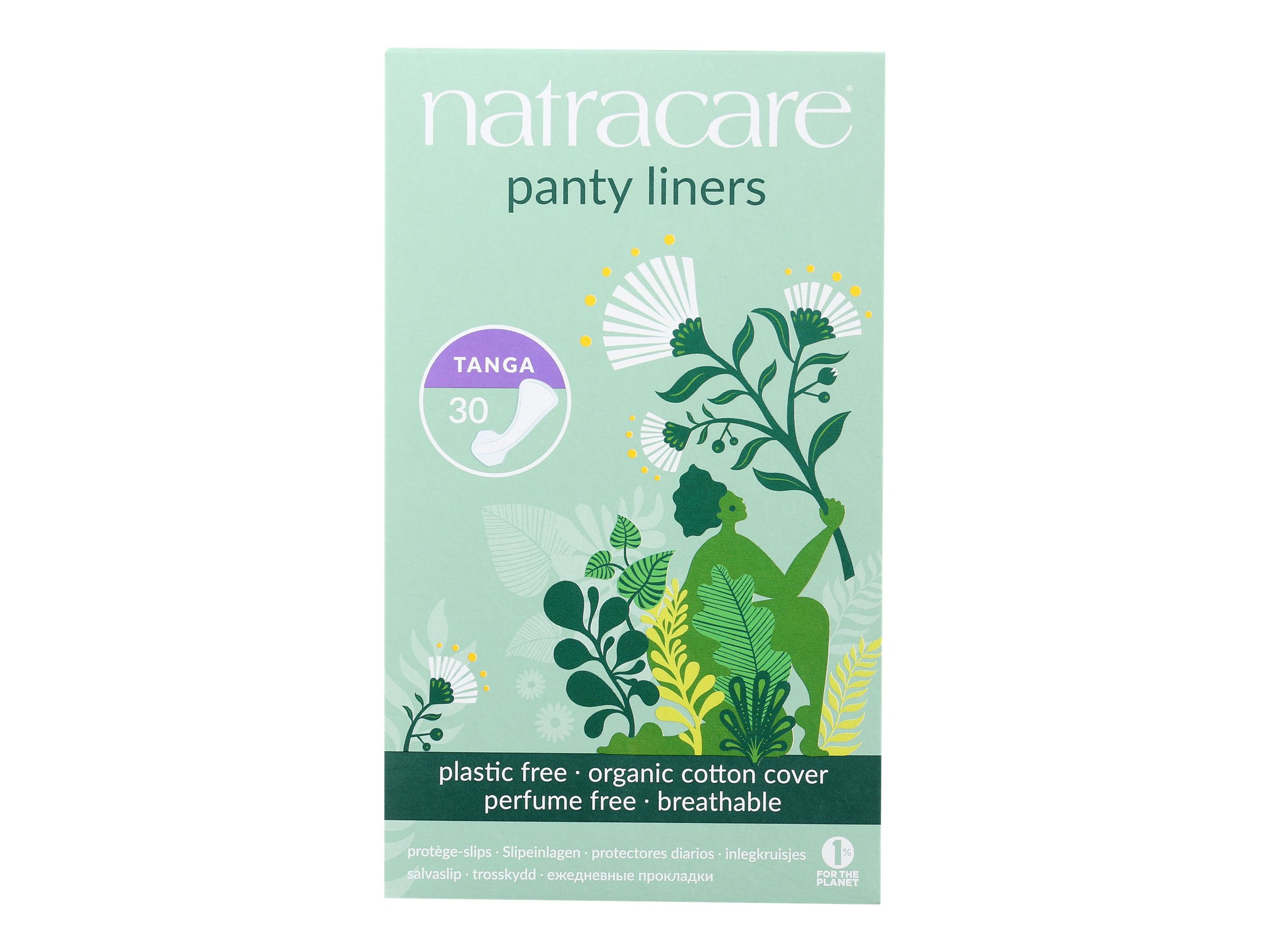 Natracare Natural Panty Liners - Tanga - 30's