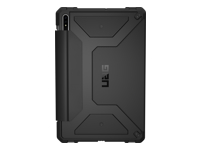 UAG Case for Samsung Galaxy Tab S8 (11-in)(SM-X700 & SM-X706) - Metropolis Black - Flip cover for tablet - black - for Samsung Galaxy Tab S8