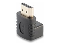 Adaptateur HDMI femelle vers HDMI m le coudé à 90 dégrés vers le haut