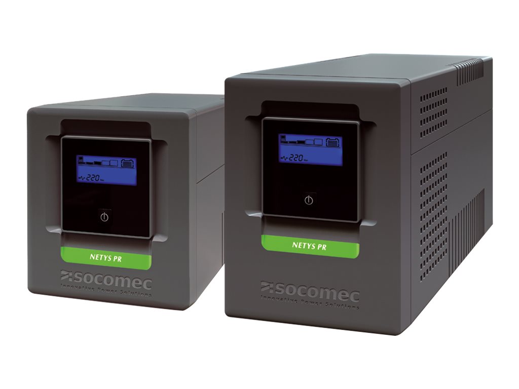SOCOMEC NPR-1000-MT UPS Socomec NETYS PR MT 1000VA/700W, AVR, LCD, NIMI TOWER