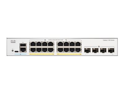 0889728521635 - Catalyst 1300-16P-4X-Managed-Switch 16-Port-GE PoE 4 x 10-GE-SFP+ (C1300-16P-4X)