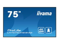 iiyama ProLite LH7575UHS-B1AG 75' Digital skiltning 3840 x 2160