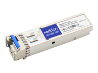 AddOn - Module transmetteur SFP (mini-GBIC) (équivalent à : Calix 100-01972) - 1GbE - 1000Base-BX 