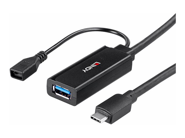 LINDY 5m USB 3.2 Gen 1 C/A Active Ext.