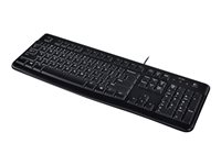 LOGI K120 Corded Keyboard black FRA