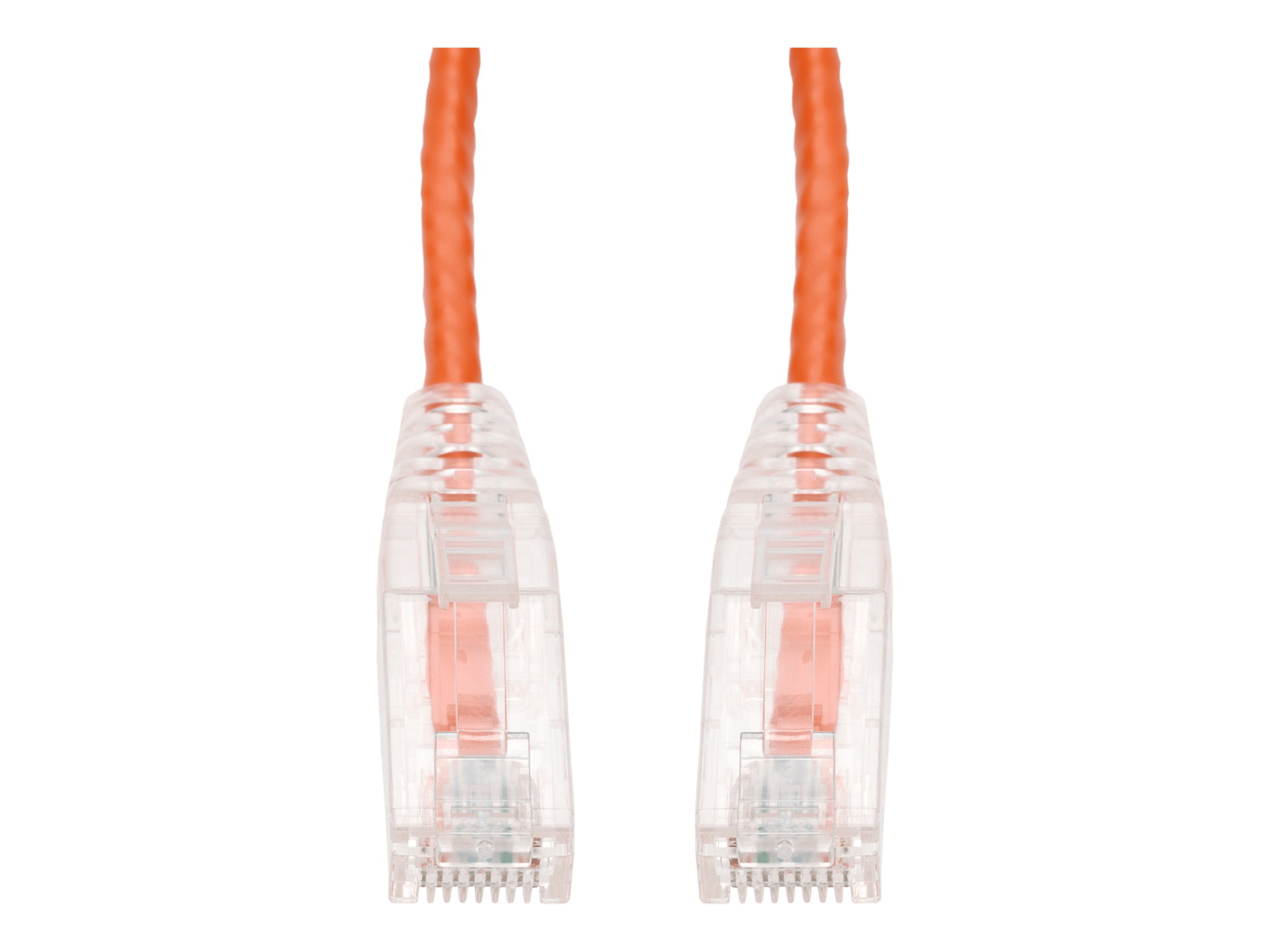 75FT ORANGE CLEAR-CLAW SLIM UTP RJ-45 M/M PATCH CBL