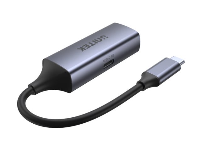Unitek U1323A, network adapter, USB 3.0, Gigabit Ethernet x 1 + USB-C (power only) x 1 - Image 2