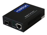 AddOn 100Mbs 1 RJ-45 to 1 SFP Media Converter