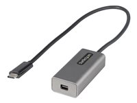 StarTech.com USB C to Mini DisplayPort Adapter, 4K 60Hz USB-C to mDP Adapter Dongle, USB Type-C to Mini DP Monitor/Display, V