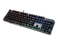 MSI Vigor GK50 Elite Tastatur Mekanisk RGB Kabling USA