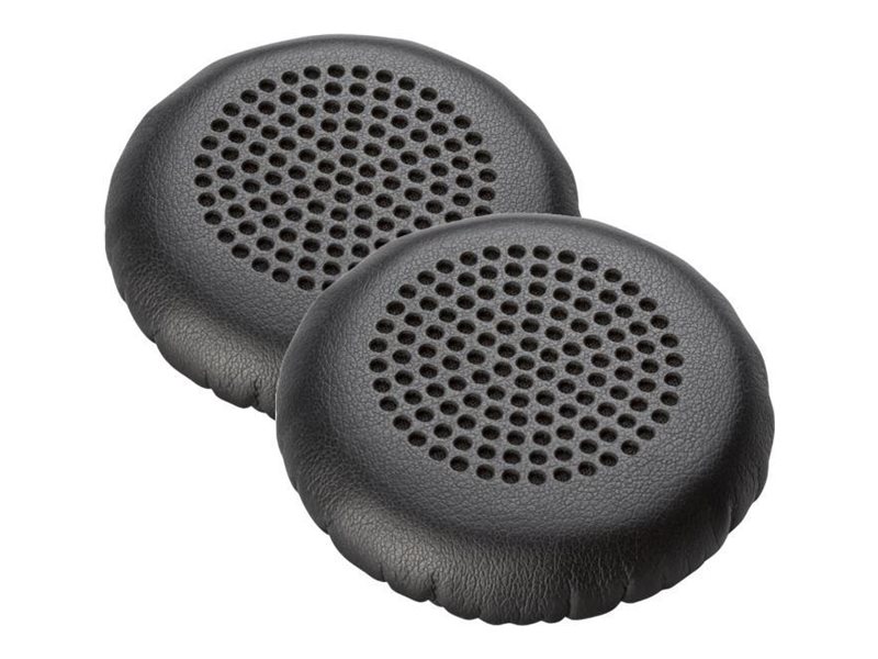 POLY BLACKWIRE 5000 LEATHERETTE EAR CUSHIONS (2 PIECES)