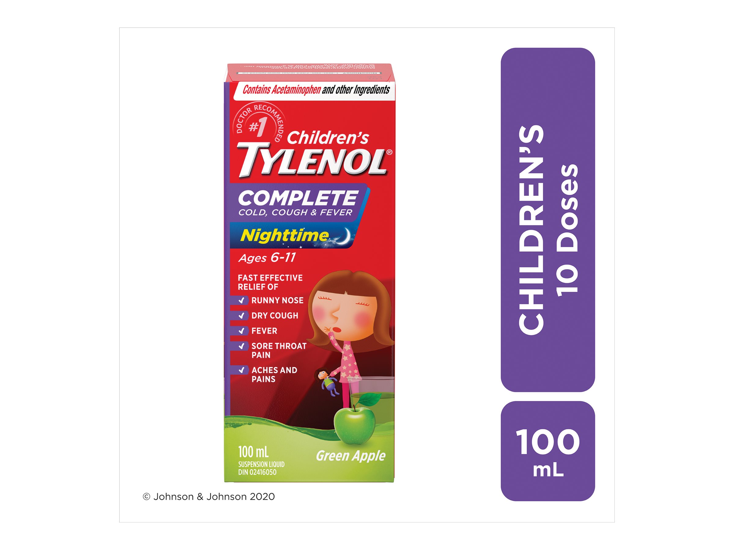 Tylenol Children's Complete Cold Cough & Fever Nighttime Liquid