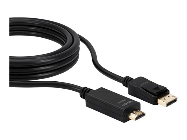 LINDY Câble DisplayPort vers HDMI 4K30
