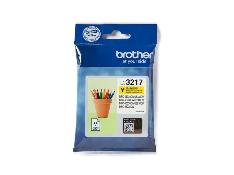Cartouche d'encre LC3217Y jaune