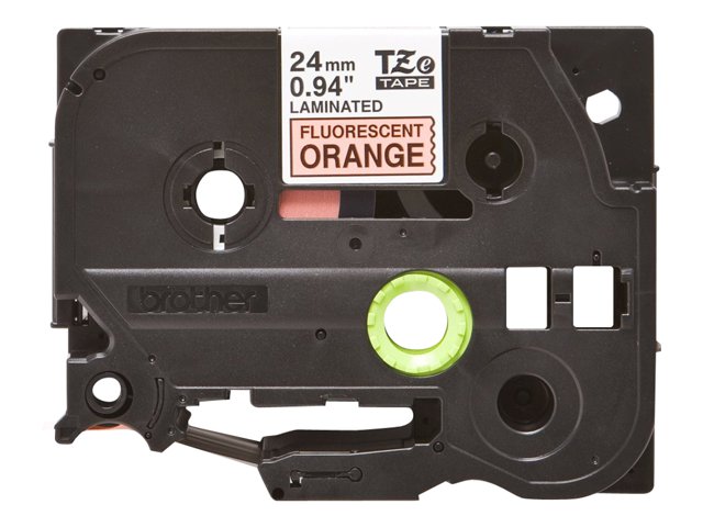 BROTHER TZEB51 TAPE black/orange 24mm 8m