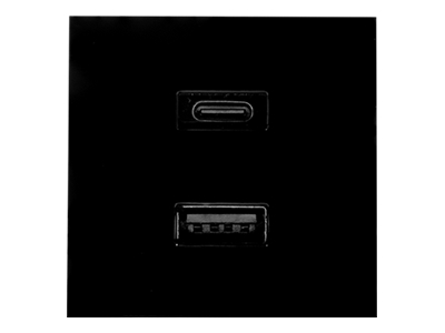 SHELLY Wall Stand Black USB Charger FG3800235269664