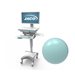 JACO Customization, Accent Color, Pastel Turquoise, RAL6034, Antimicrobial Powder Coat, Smooth Gloss