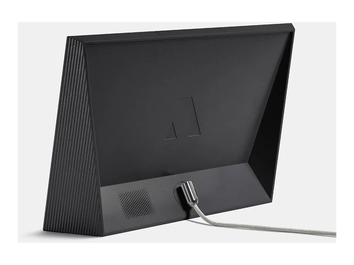 Aura Frames Carver Mat Digital Photo Frame 10.1" Gravel with White