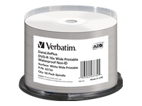 Verbatim DataLifePlus - 50 x DVD-R - 4.7 GB 16x - ink jet printable surface, wide printable surface - spindle