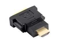 Lanberg Videoadapter HDMI / DVI Sort