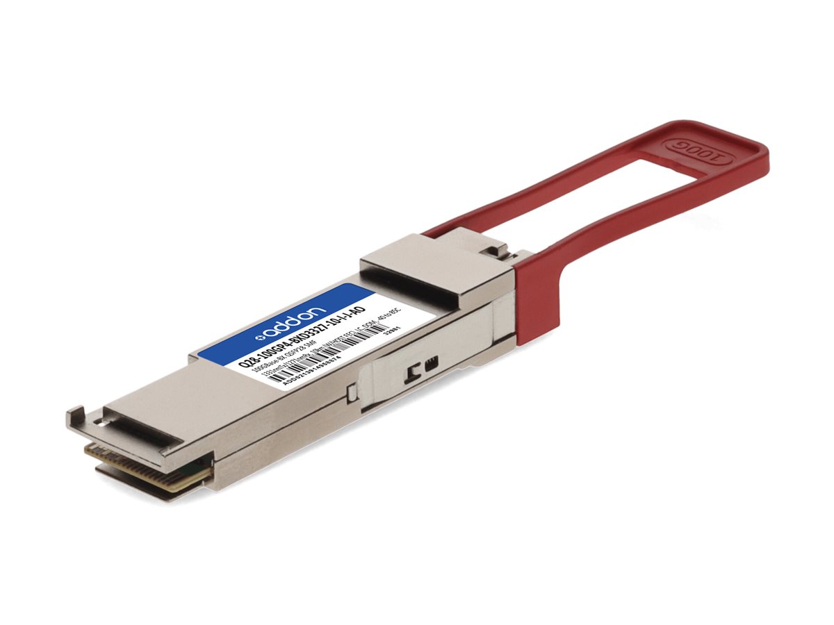 AddOn - QSFP28 transceiver module | Overview, Specs, Details | SHI