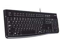 LOGI K120 Corded Keyboard black FRA