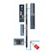 Tripp Lite 25.2kW 3-Phase Switched PDU, LX Platform Interface, 240V Outlets (24 C13/6 C19), Touchscreen LCD, IEC 309 60A Red 415V, 0U, TAA