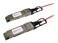 ENET 40GBase-AOC direct attach cable - 33 ft