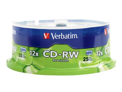 Verbatim 25 x CD-RW 700 MB (80min) 4x 12x spindle