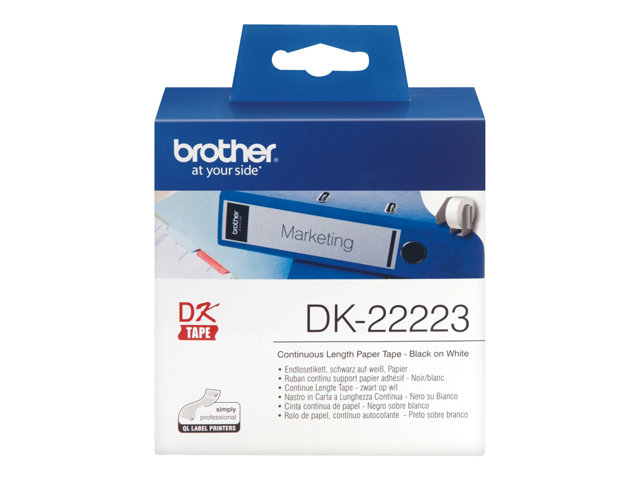 Brother Dk 22223 Continuous Labels 1 Rolls Roll 5 Cm X 305 M