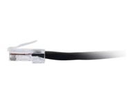 C2G 1ft Cat6 Non-Booted Unshielded (UTP) Ethernet Cable - Cat6 Network Patch Cable - PoE - Black