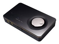 ASUS Xonar U7 MKII - Sound card - 24-bit - 192 kHz - 114 dB SNR - 7.1 - USB 2.0 - CM6632AX