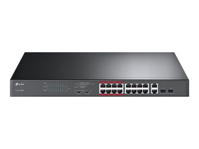 Tp Link Tl Sl1218mp Switch 16 Ports Unmanaged Rack Mountable
