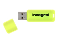 Integral Europe Neon USB 2.0 Flash Drive INFD32GBNEONYL