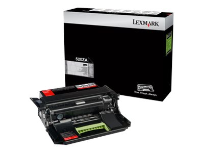 Image of Lexmark 520ZA - black - original - printer imaging unit