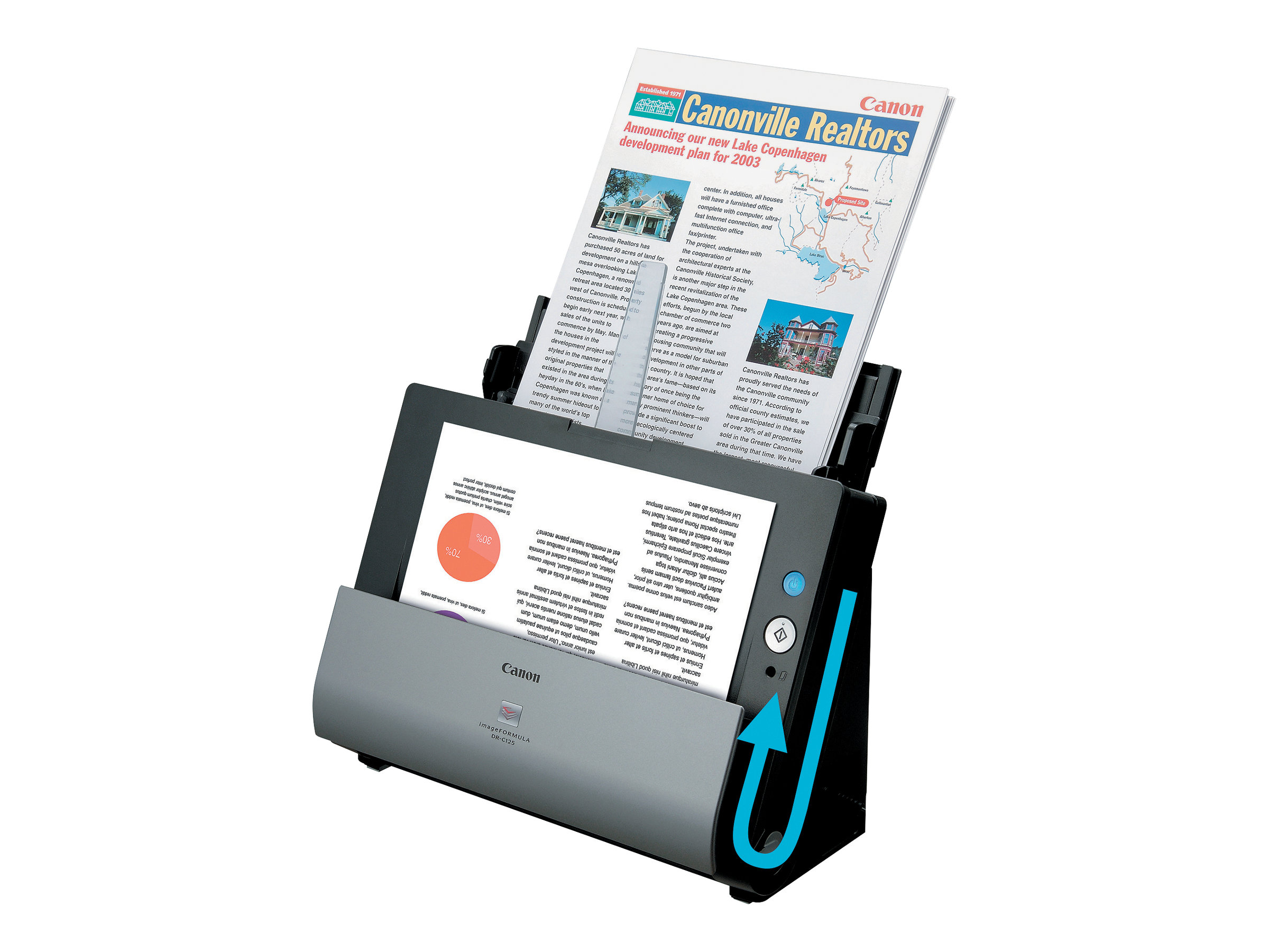 Canon DR-C125 Scanner imageFORMULA - Document Demo document