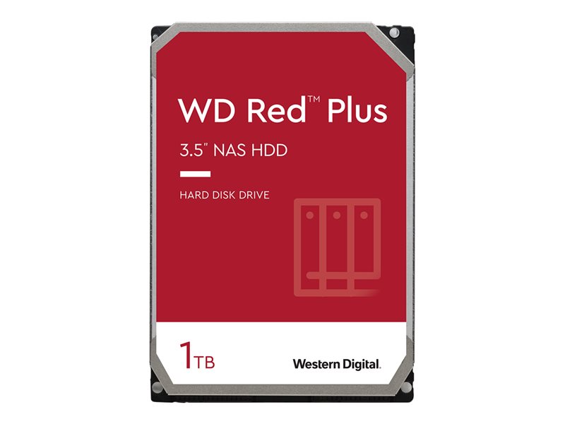 WD RED PLUS NAS WD10EFRX 1TB SATA/600 64MB cache