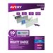 Avery The Mighty Badge Professional Reusable Name Badge System