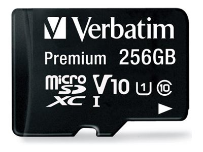 Verbatim Premium - Flash memory card (microSDXC to SD adapter included)