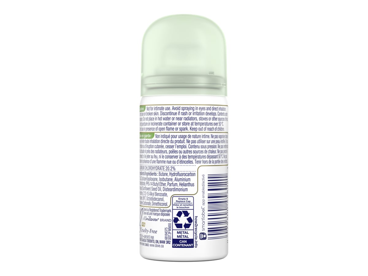 Dove Advanced Care Cool Essentials Dry Spray Antiperspirant - 28g