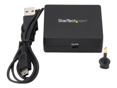 StarTech.com HDMI Audio Extractor - HDMI to 3.5mm Audio Converter - 2.1 Stereo Audio - 1080p (HD2A)