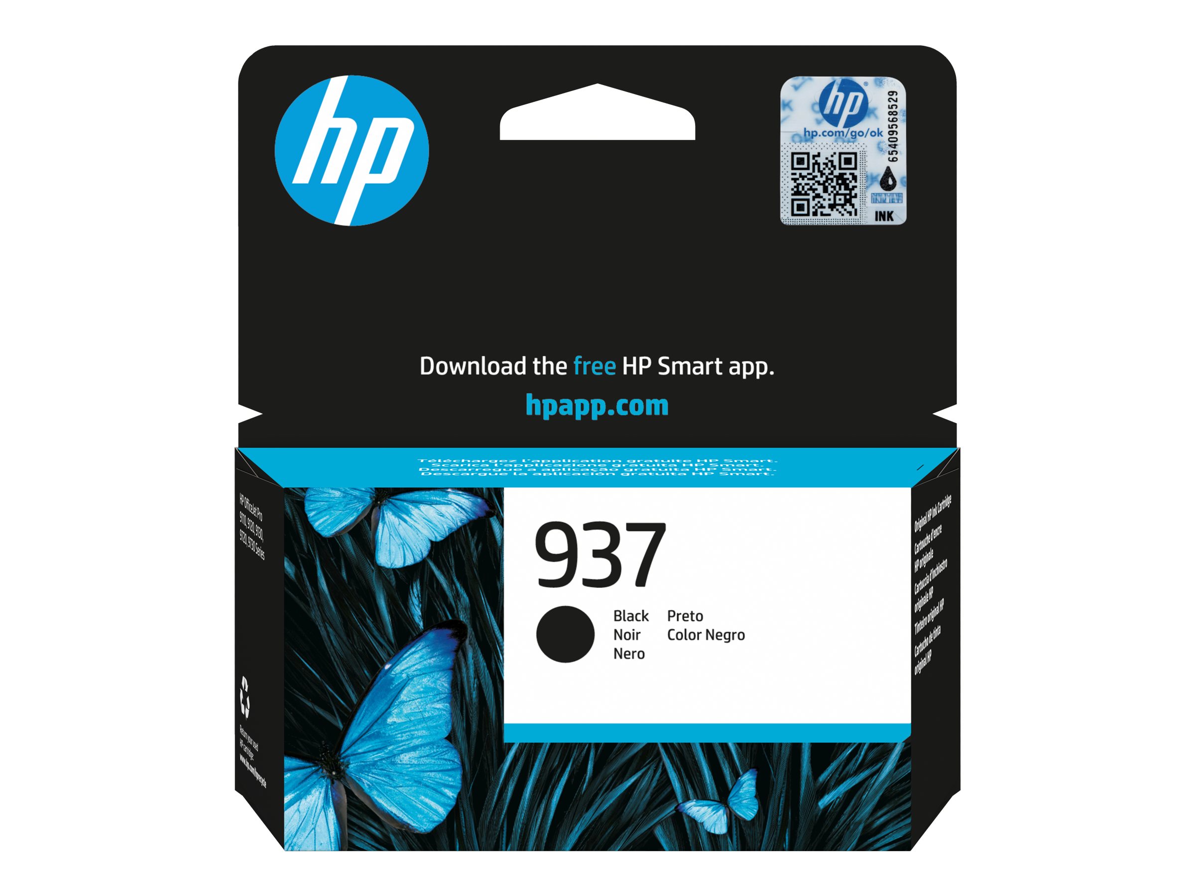 Hp 937 Black Original Ink Cartridge