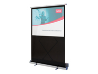 NOBO - Projection screen with floor stand - 79" (200 cm) - 4:3